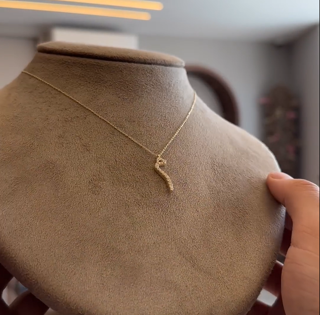 Noor Initial Necklace