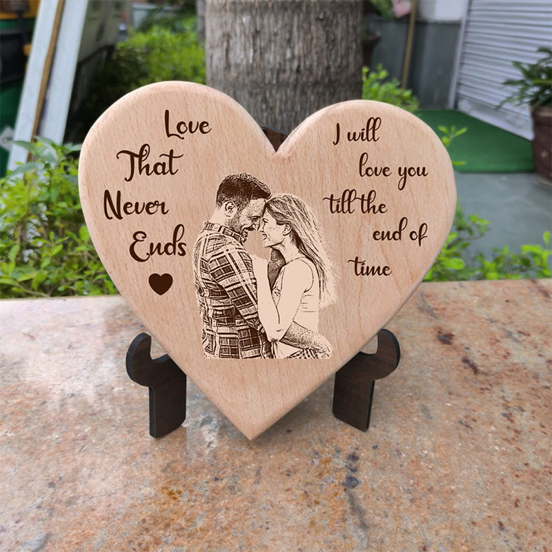 Heart Wooden Frame