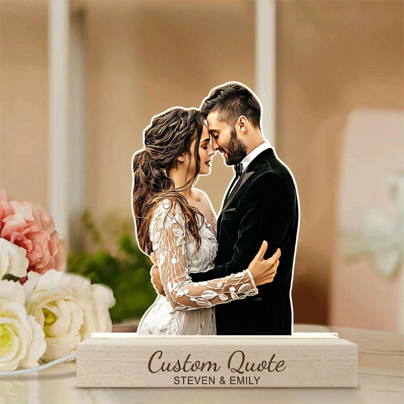 Personalized Couple Photo Lamp