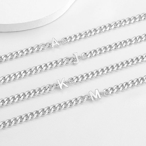 Initial Cuban Link Chain