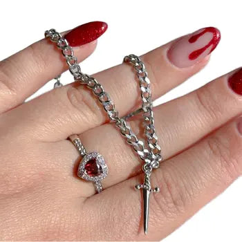 Valentine's Gold Plated Couples Jewelry