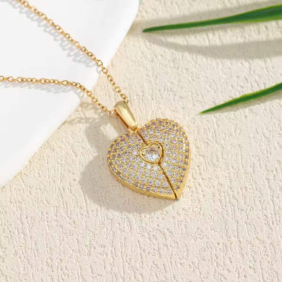 Personalized Soulmate Heart Pendant