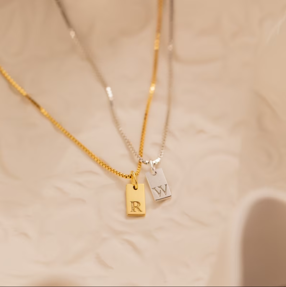 Initials Elegance Pendant