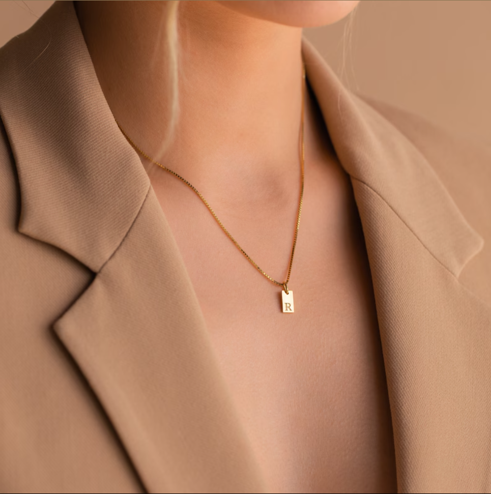 Initials Elegance Pendant