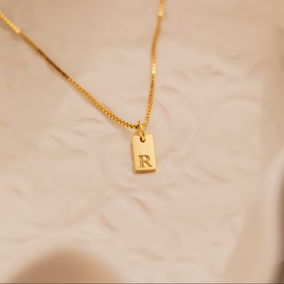 Initials Elegance Pendant