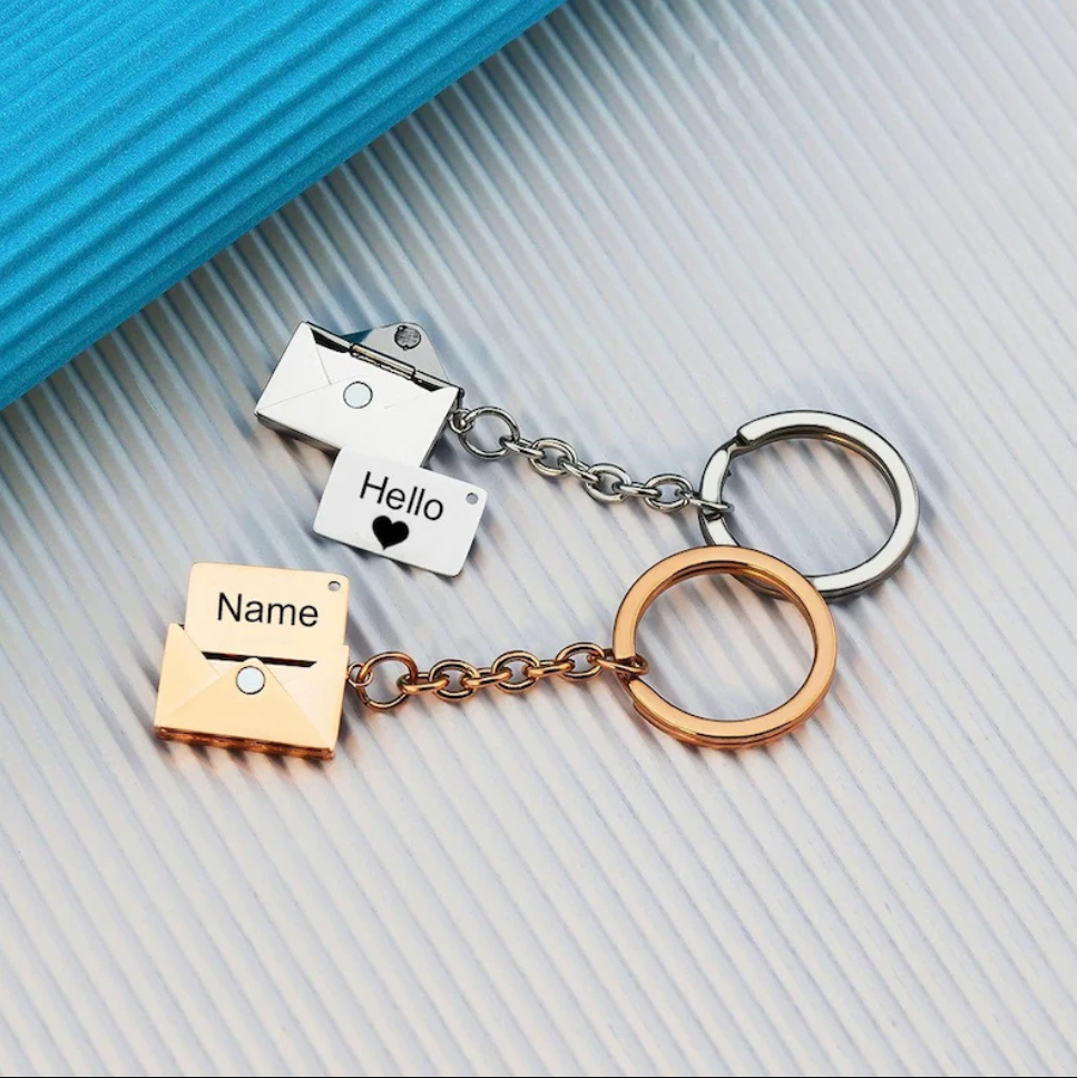 Custom Envelope Keychain