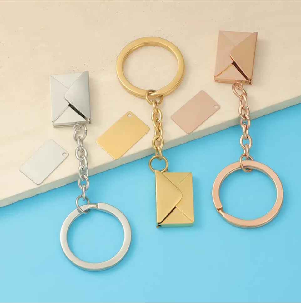 Custom Envelope Keychain