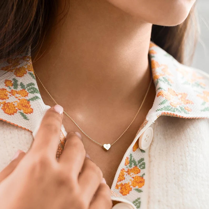 Tiny Heart Necklace 🎀