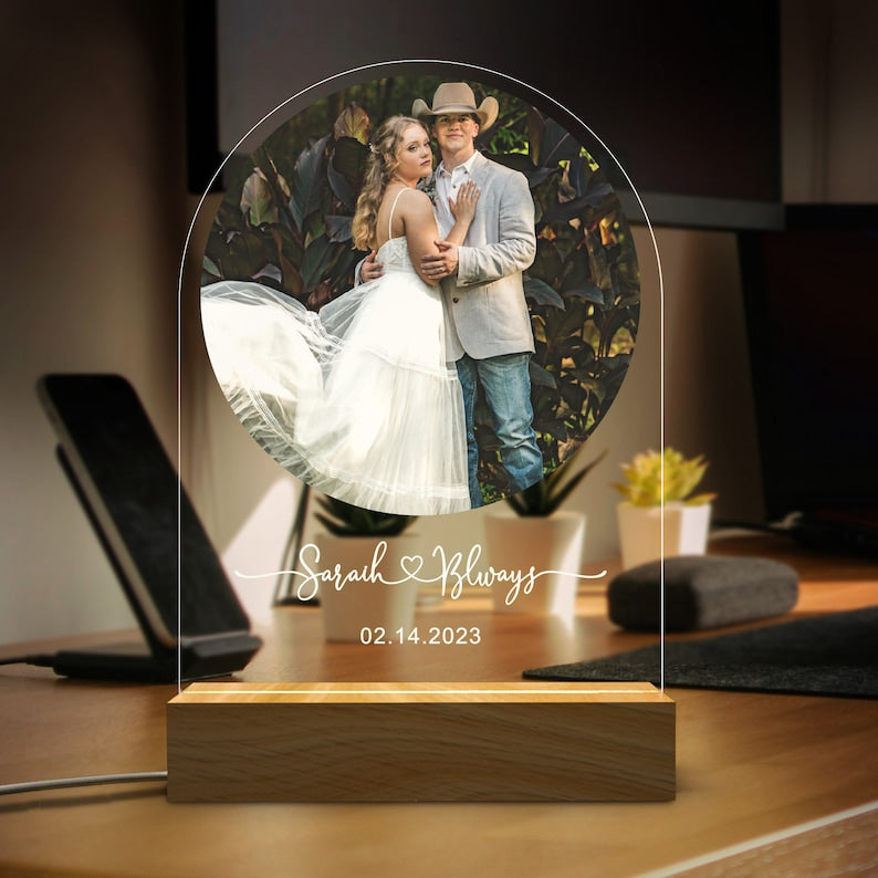 Personalized Memory Lamp