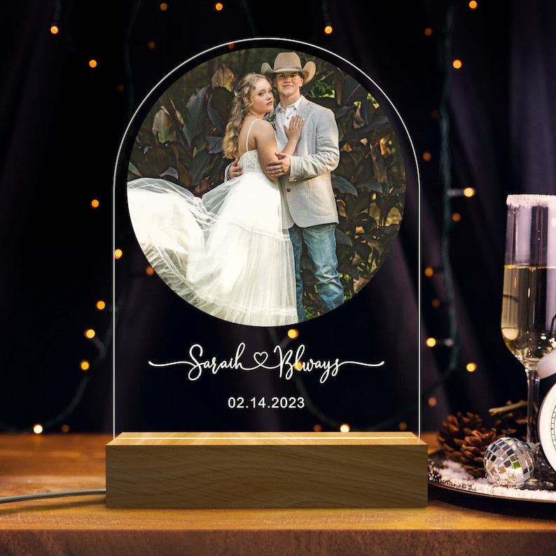 Personalized Memory Lamp