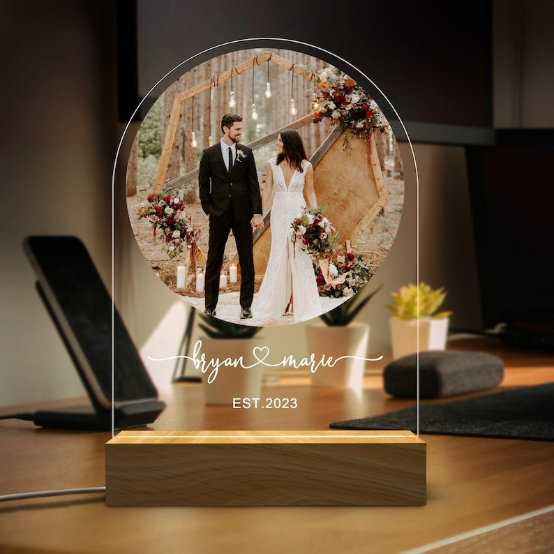 Personalized Memory Lamp