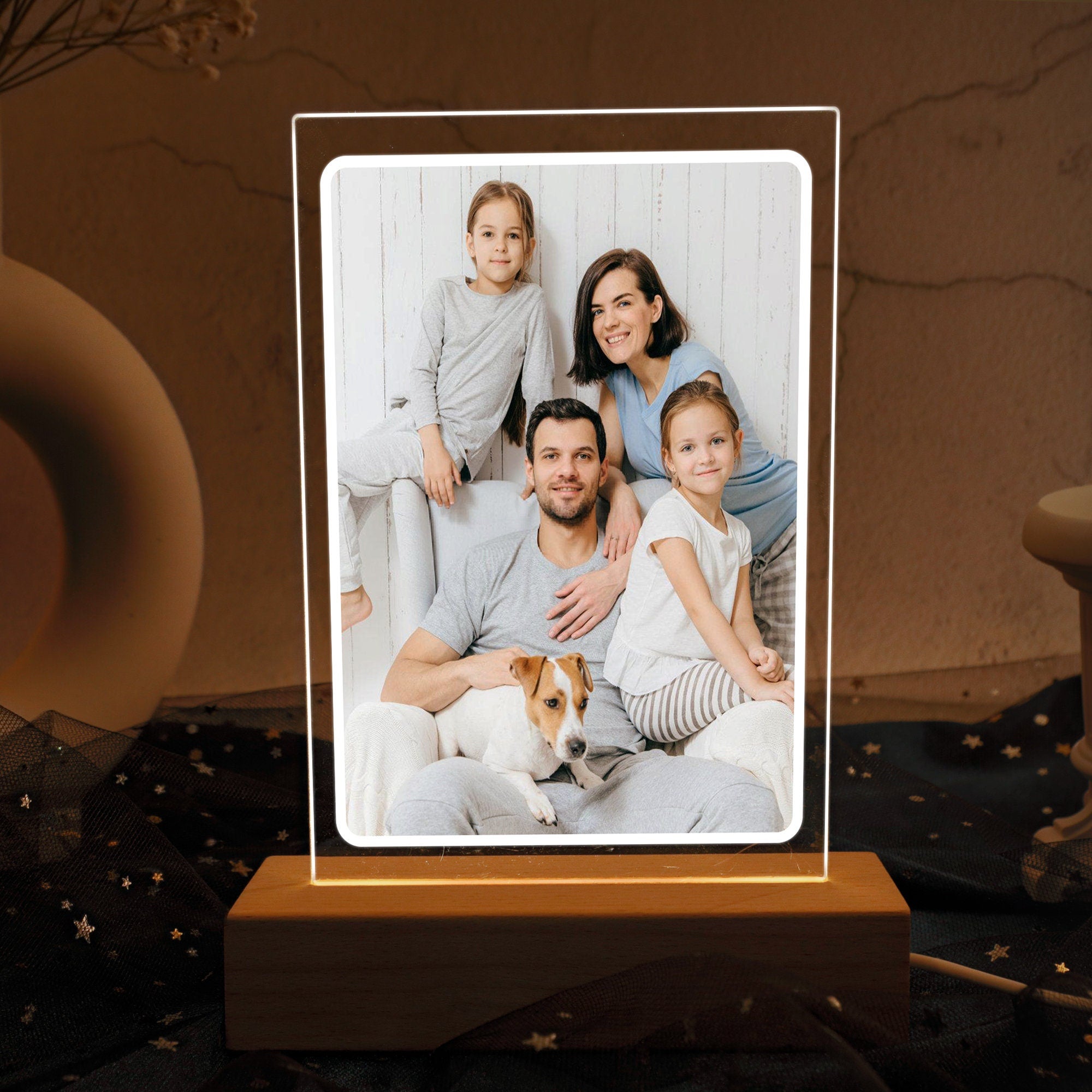 Custom Portrait LED Lamp