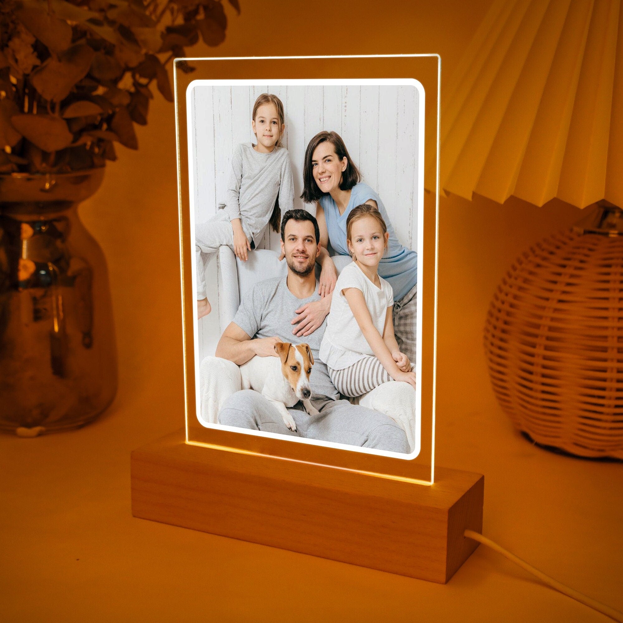 Custom Portrait LED Lamp