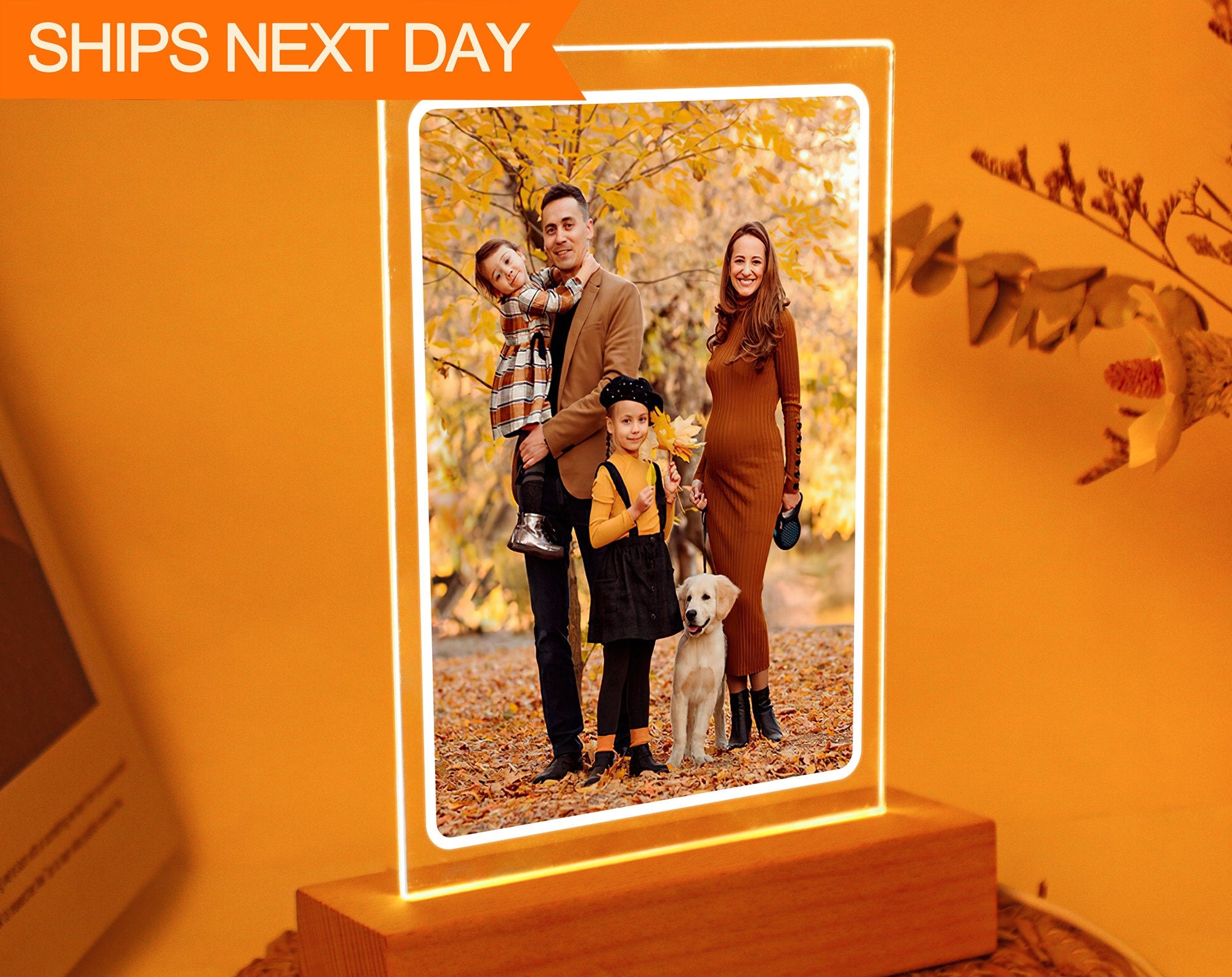 Custom Portrait LED Lamp