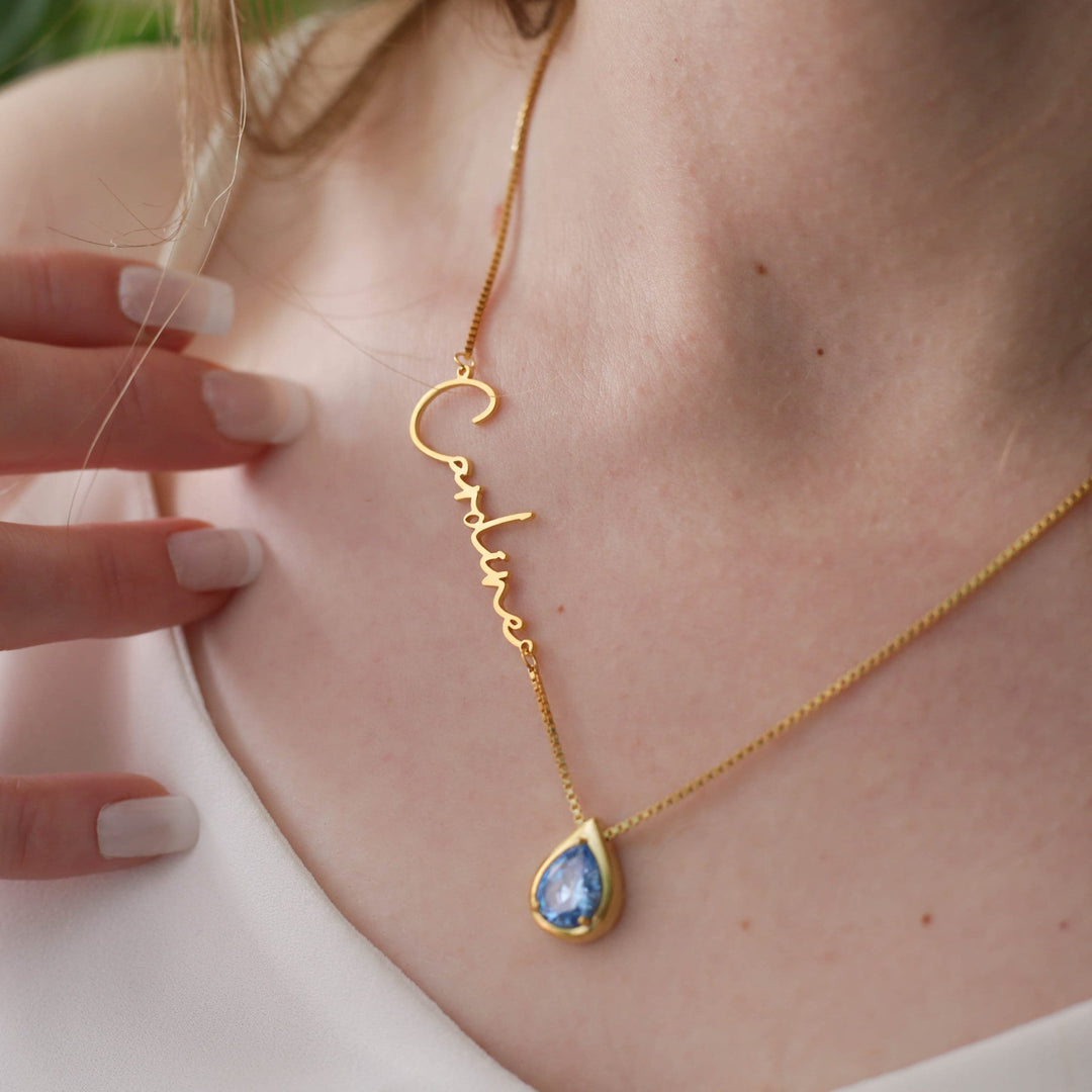 SIGNATURE BIRTHSTONE NECKLACE