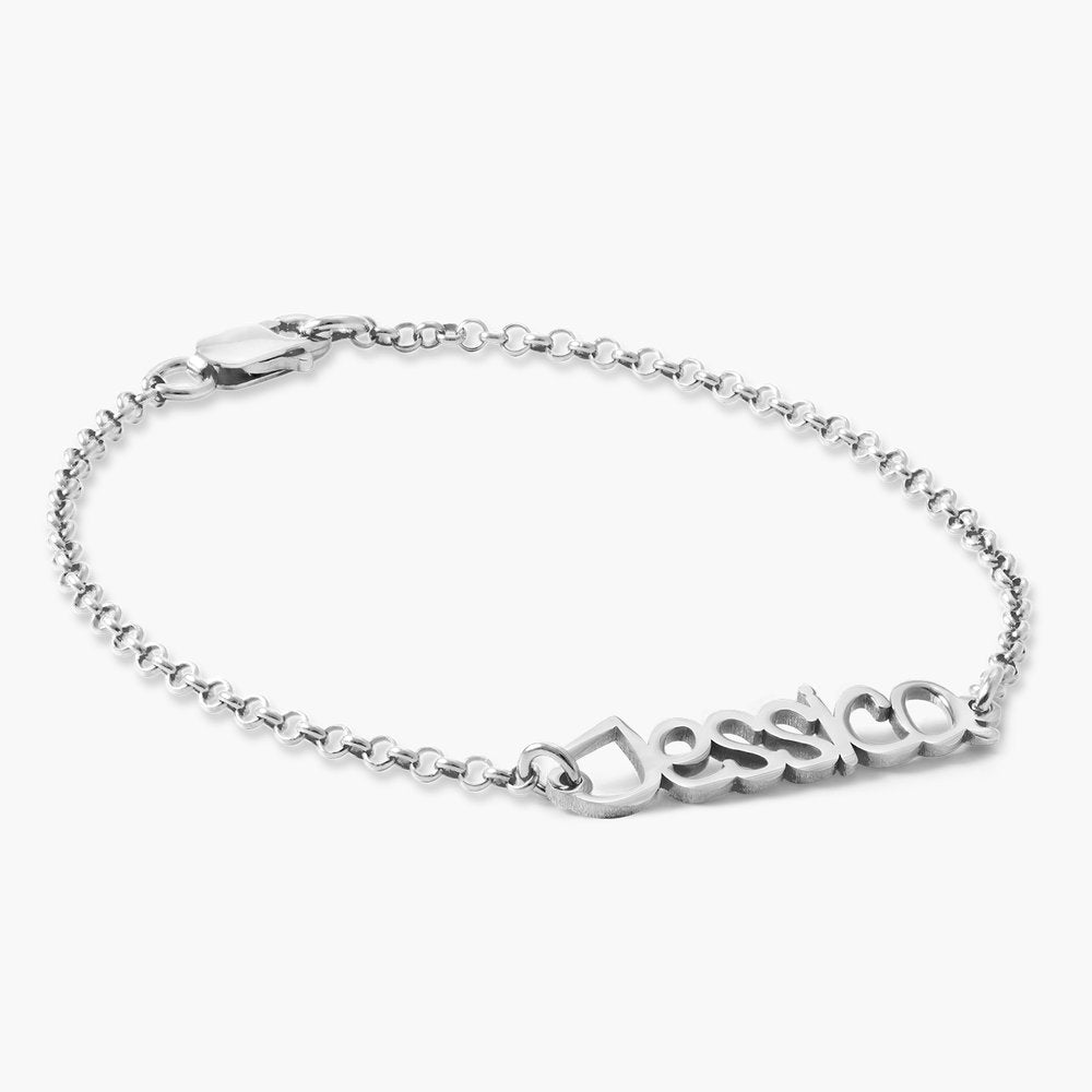 NAME BRACELET - SILVER