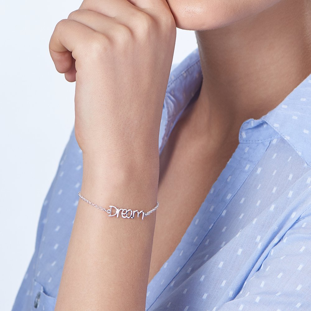 NAME BRACELET - SILVER