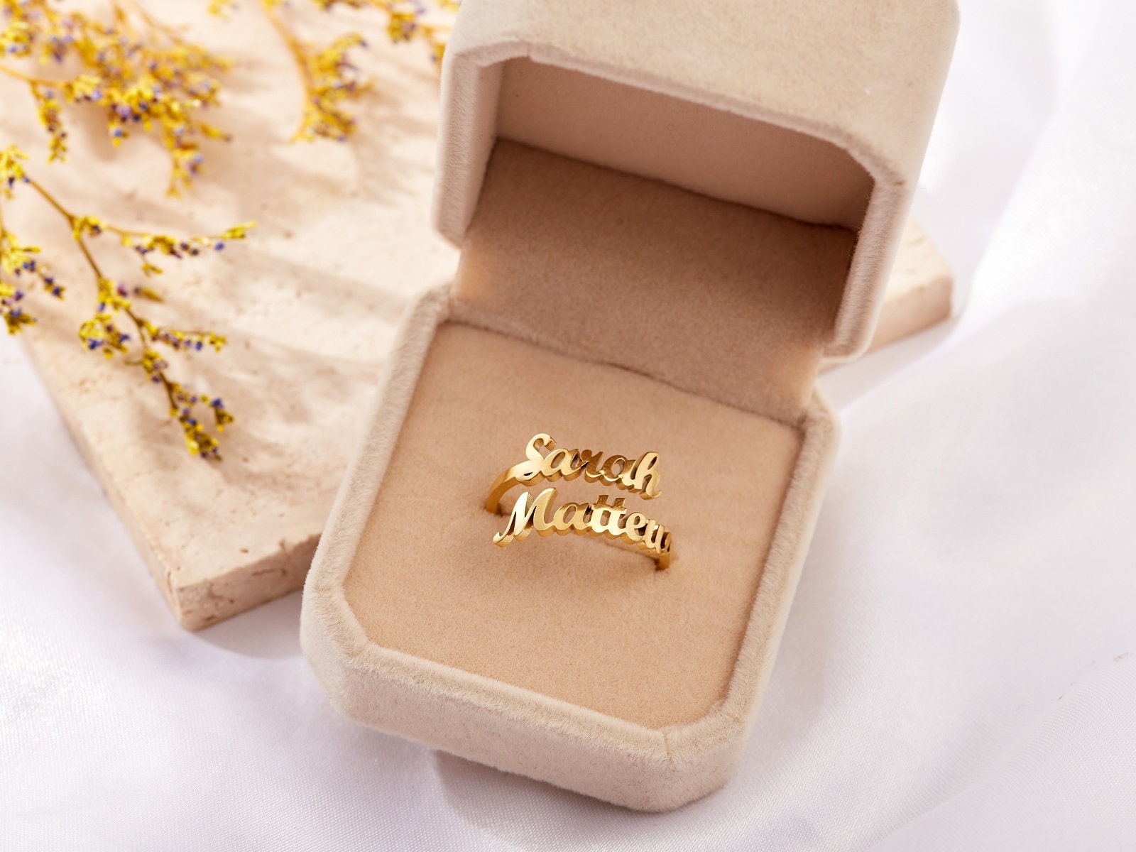 Signature Name Ring