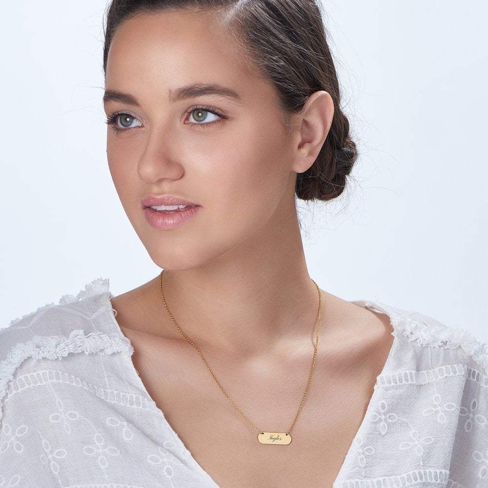 ROUNDED BAR NECKLACE