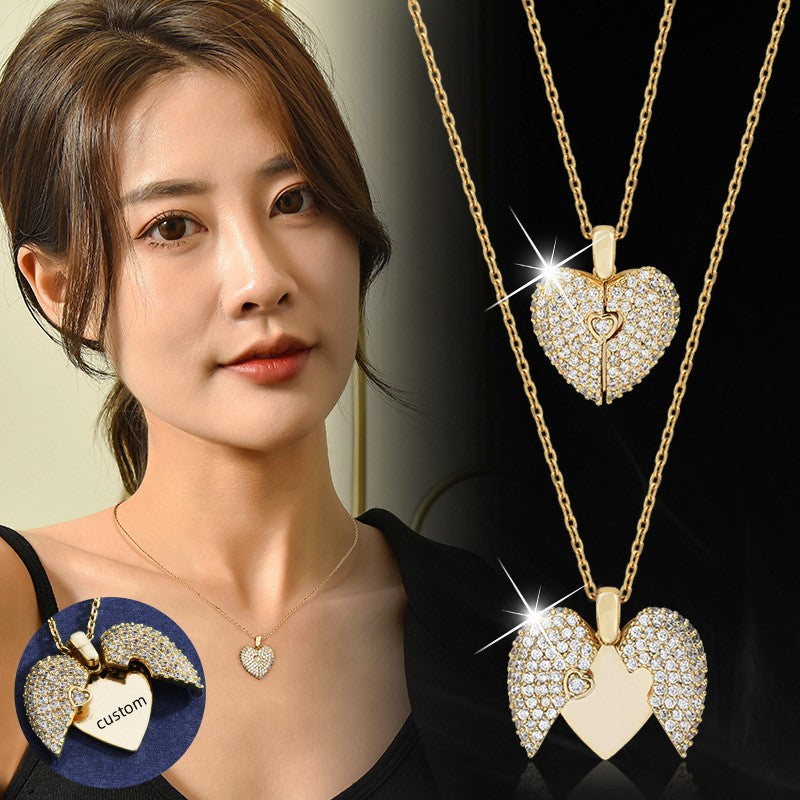 Custom Stainless Steel Diamond Necklace