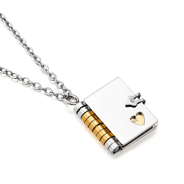 Book with Pages Necklace