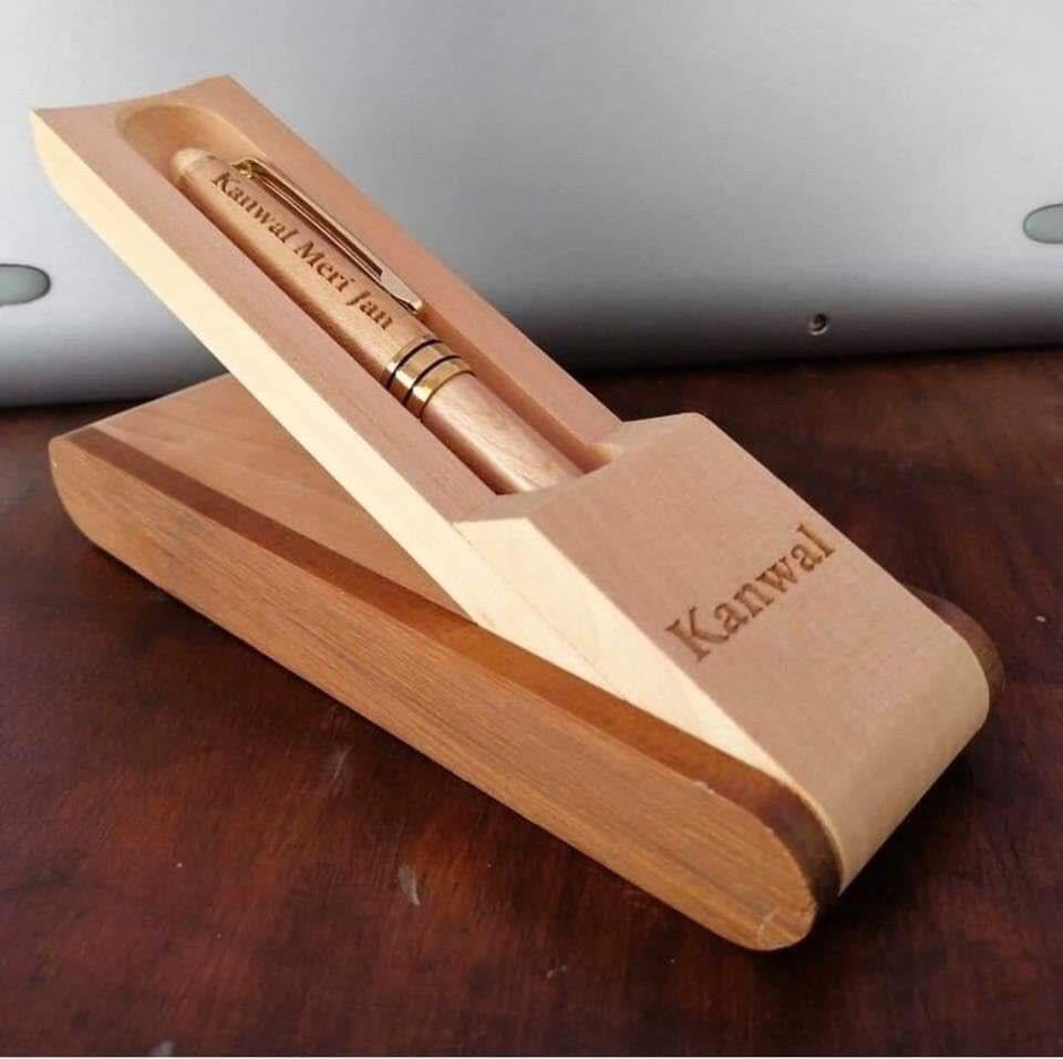 Wooden Pen Box