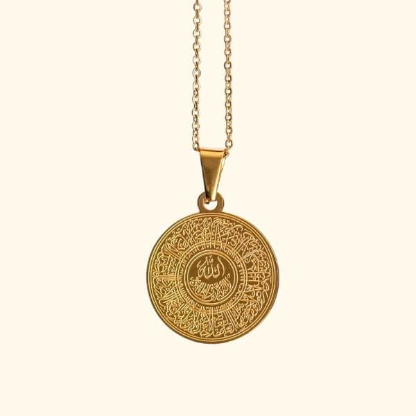 The verse of God's Throne Necklace