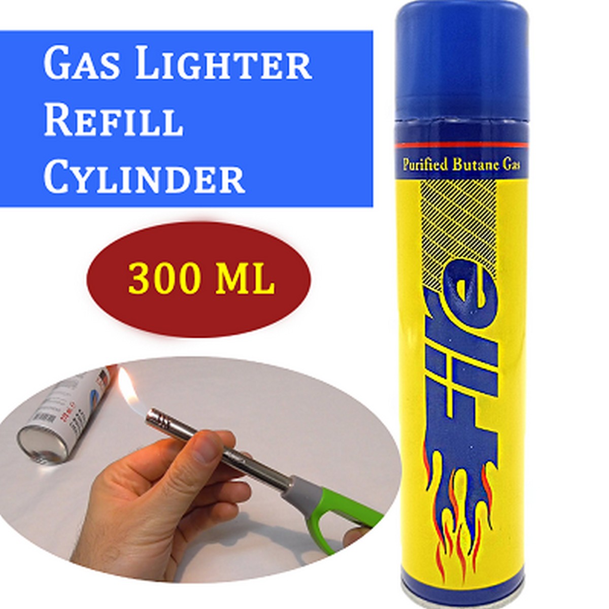 Refill Bottle - Butane Gas - Lighters