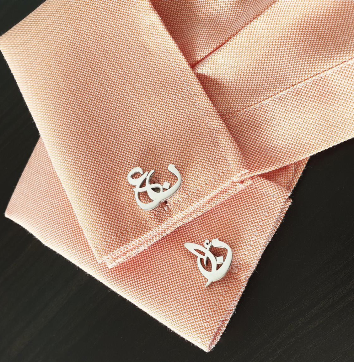 Arabic Custom Cufflinks