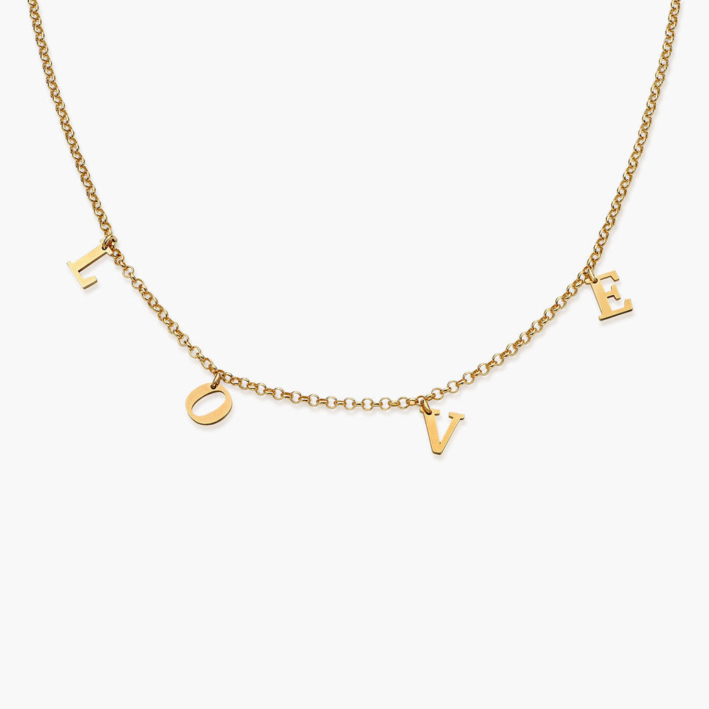 Personalized Multiple Initial Necklace