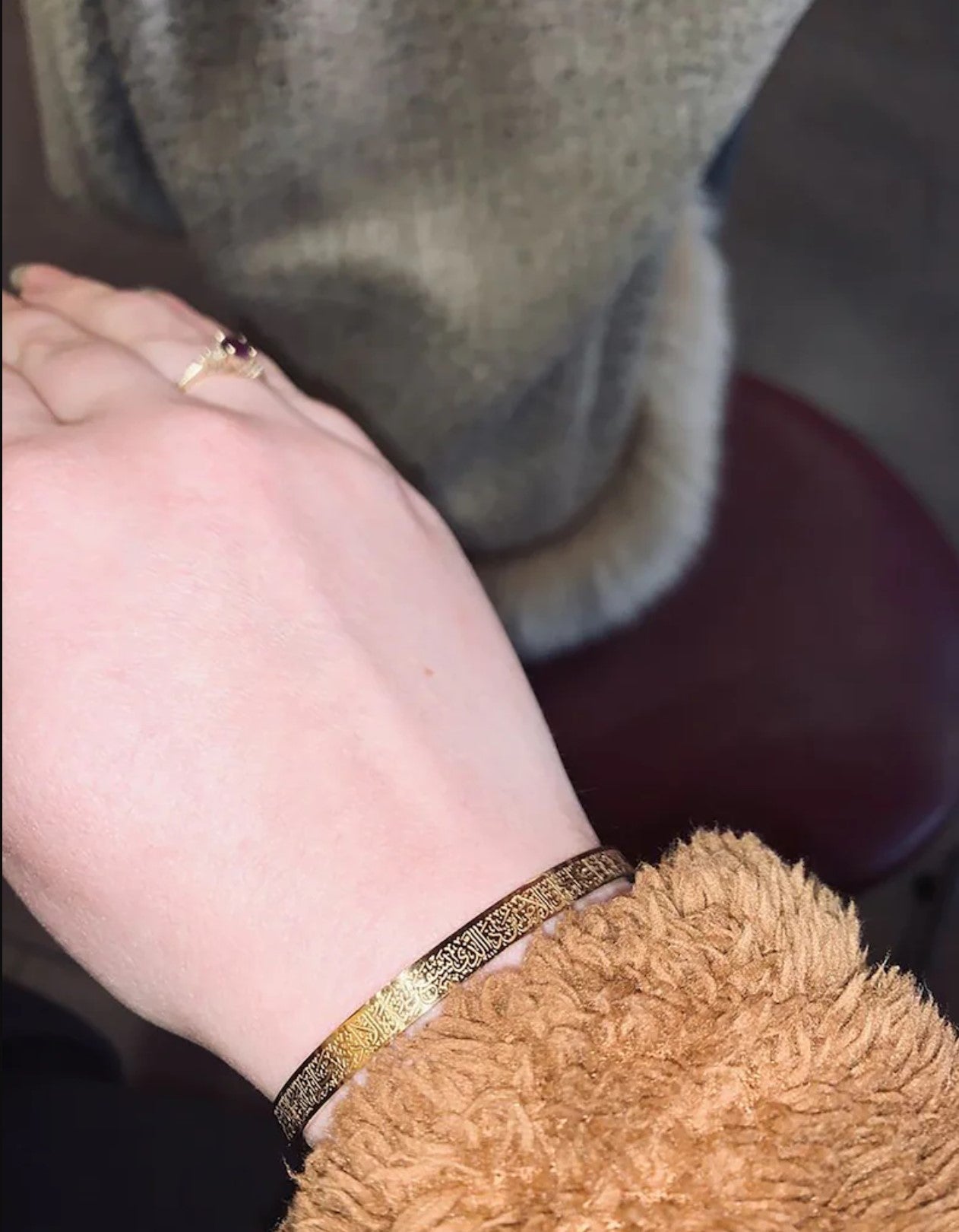 Projecan cuff – Islamic bracelet for men – Corano Jewelry